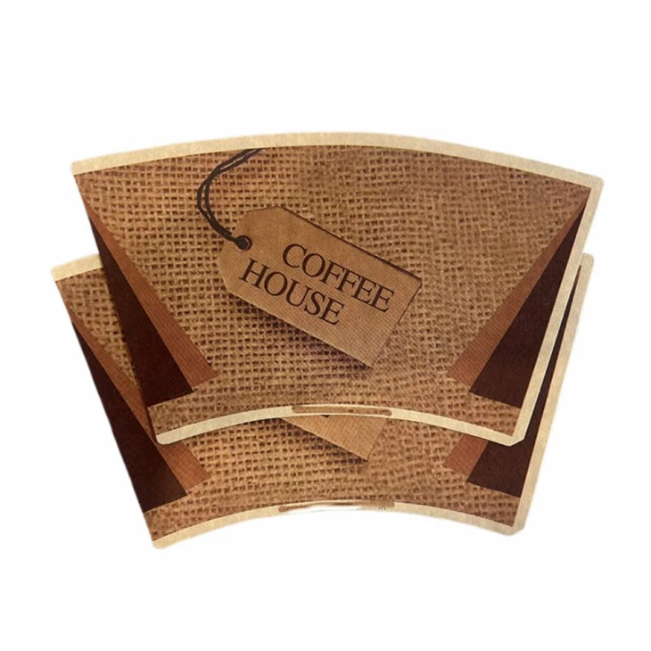 Food Kraft Paper Cup Fan
