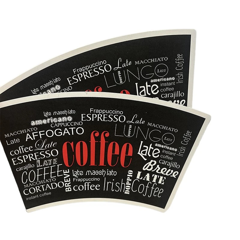 paper cup fan for coffee cup paper cup fan for coffee cup