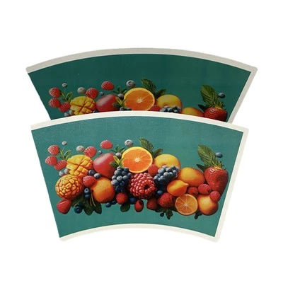 Double Side PE Coated Paper Cup Fan