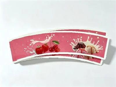 High Quality Ice Cream Paper Cup Fan